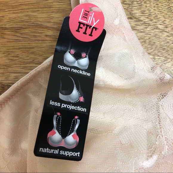 LILYETTE BEAUTIFUL SUPPORT LACE MINIMIZER BRA - Picture 5 of 10